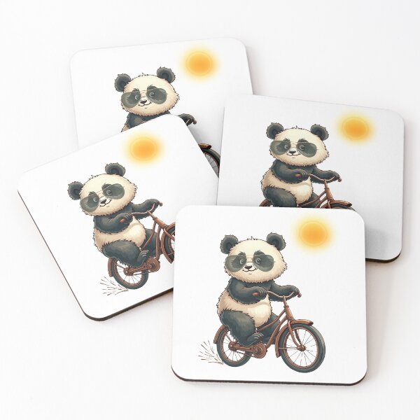 Item preview, Panda cycling designed and sold by likeforcode.