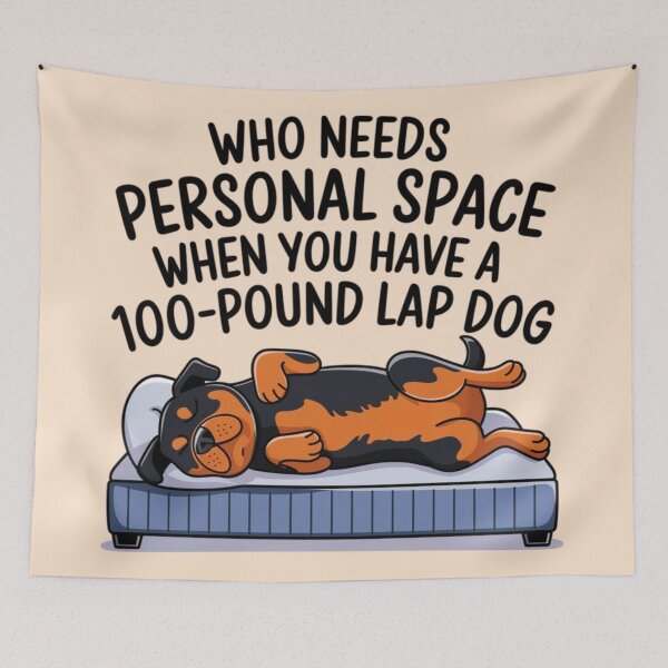 Item preview, Rottweiler Lap Dog  designed and sold by 123ks.