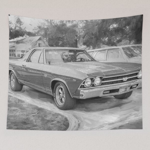 Item preview, 1969 Red Chevrolet El Camino SS 396 X139 designed and sold by RichFrancoCars.