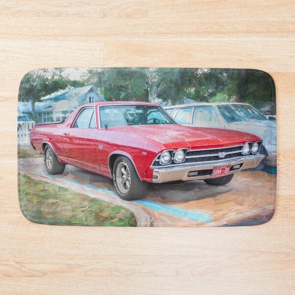 Item preview, 1969 Red Chevrolet El Camino SS 396 X141 designed and sold by RichFrancoCars.