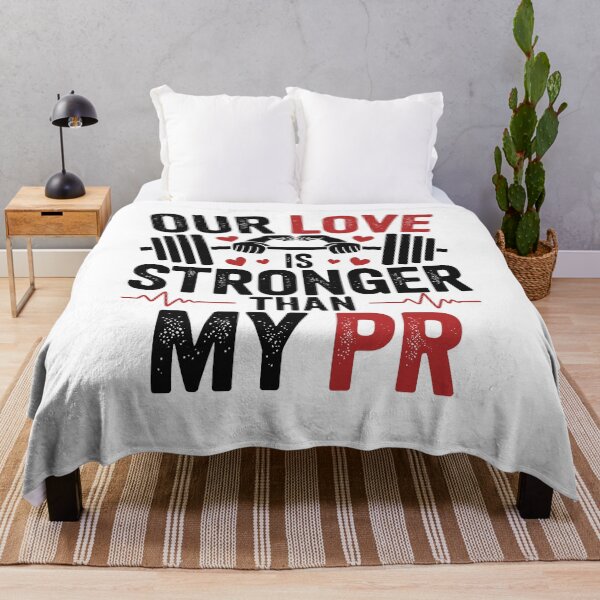 Item preview, Our Love Is Stronger Than My PR Funny Valentine's Day Gym designed and sold by tmerchtrends.