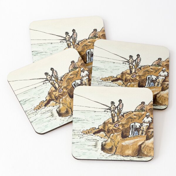 Item preview, Fishermen designed and sold by Dianna Hardy Art.