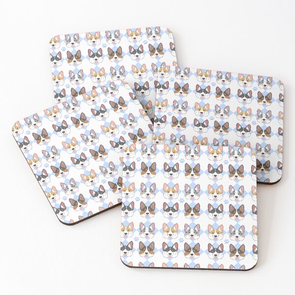 Item preview, Colours of Corgi Pattern designed and sold by Kumokero.