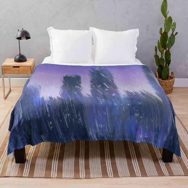 Item preview, Rain in the blue city  designed and sold by Ellia Arts.