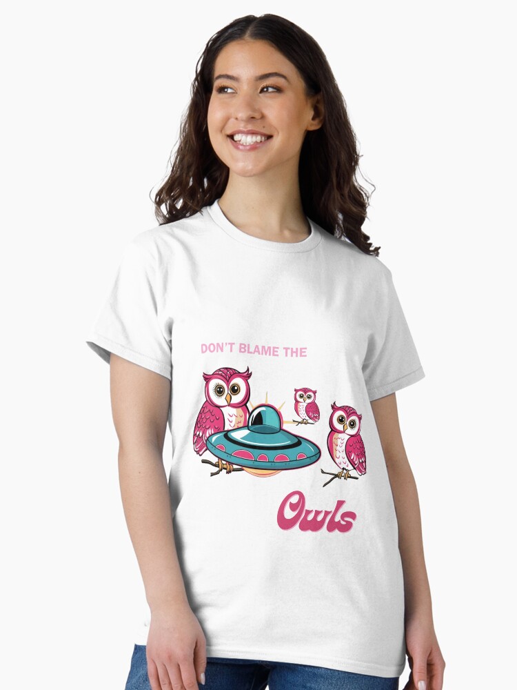 Thumbnail 1 of 7, Classic T-Shirt, Don't blame the Owls designed and sold by saxonforageruk.