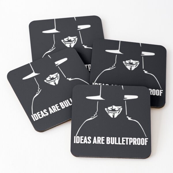 Item preview, "Ideas are Bulletproof" designed and sold by PatronesKawai.