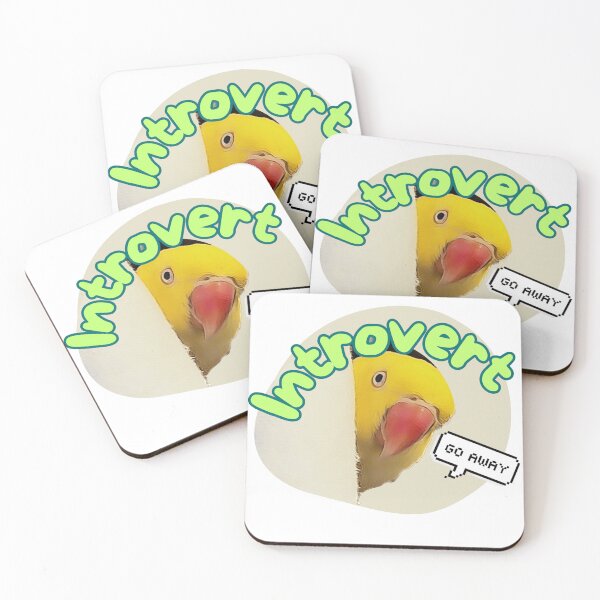 Item preview, Introvert! designed and sold by BeakerBeak.