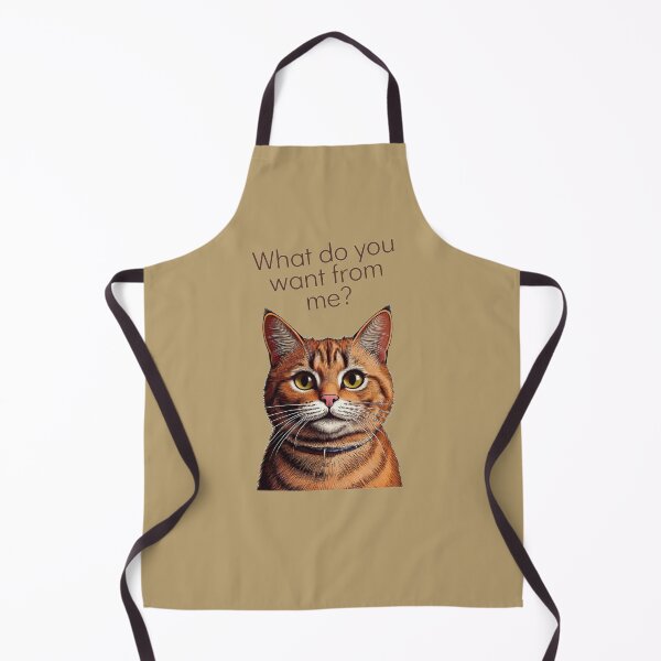 Item preview, Cat say What do you want from me? designed and sold by ScorVal-Studio.