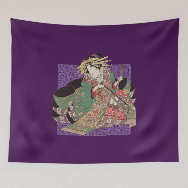 Item preview, A Tôkaidô Board Game of Courtesans: Plain Background designed and sold by OHKUBOStyle.