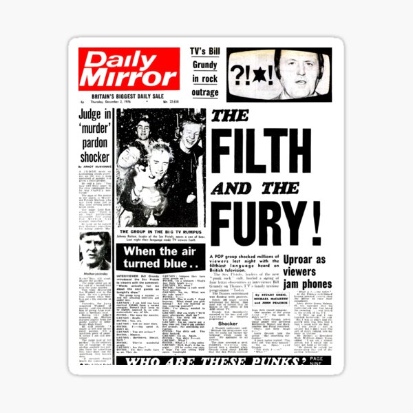 Item preview, The Filth and the Fury! designed and sold by Dijital.
