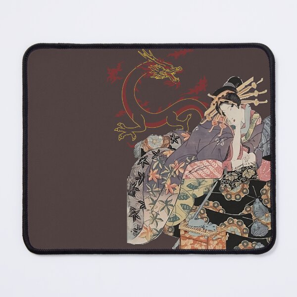 Item preview, Courtesan Tamagawa of the Maru-Ebiya in Yoshiwara designed and sold by OHKUBOStyle.