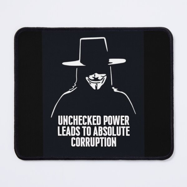 Item preview, "Unchecked Power Leads to Absolute Corruption" designed and sold by PatronesKawai.