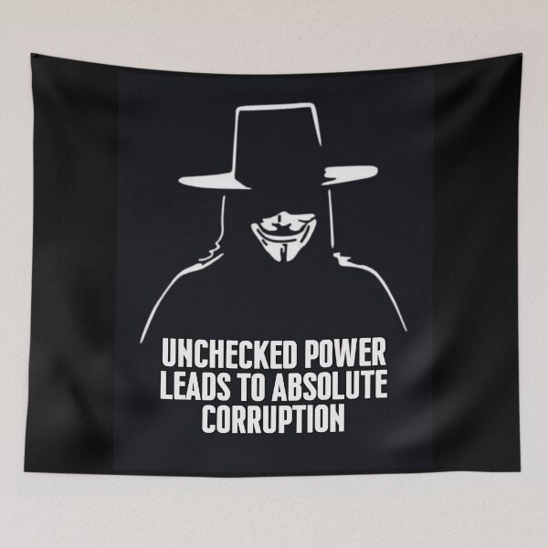 Item preview, "Unchecked Power Leads to Absolute Corruption" designed and sold by PatronesKawai.