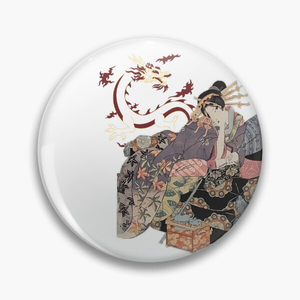 Item preview, Courtesan Tamagawa of the Maru-Ebiya in Yoshiwara designed and sold by OHKUBOStyle.