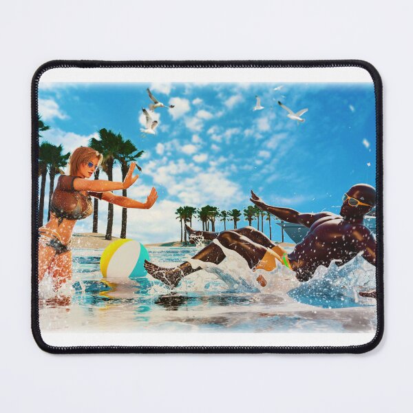 Item preview, Tina and Zack at the beach designed and sold by James-Cr.