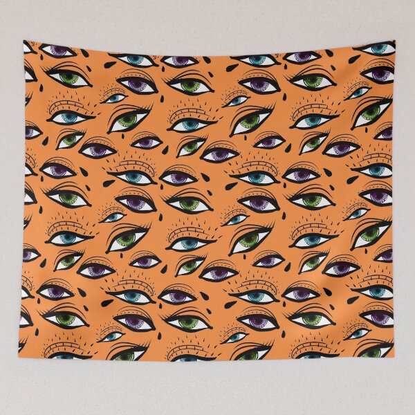 Item preview, Surreal Eye Illustration: Intricate Design with Multiple Eyes for Unique Artwork designed and sold by Pandositive.