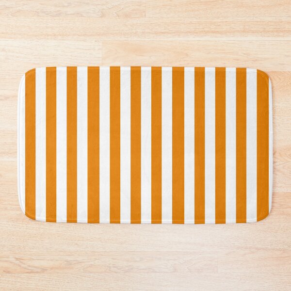 Item preview, Orange and White Stripes Pattern designed and sold by OneThreeSix.
