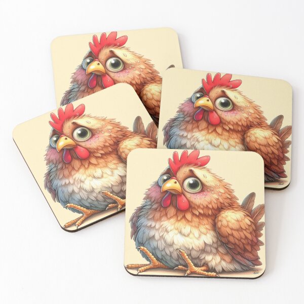 Item preview, Frightened Fowl designed and sold by CAutumnTrapp.