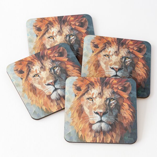 Item preview, Lion Diamond Abstract designed and sold by VelvetRoom.