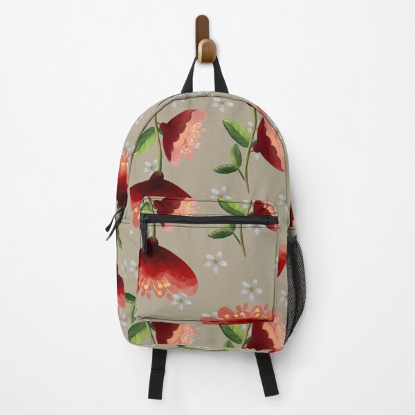 Item preview, Elegant Red Floral Watercolor Pattern Nature-Inspired Design designed and sold by Almanzart.