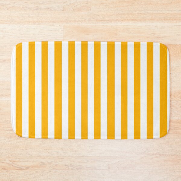 Item preview, Yellow and White Stripes Pattern designed and sold by OneThreeSix.