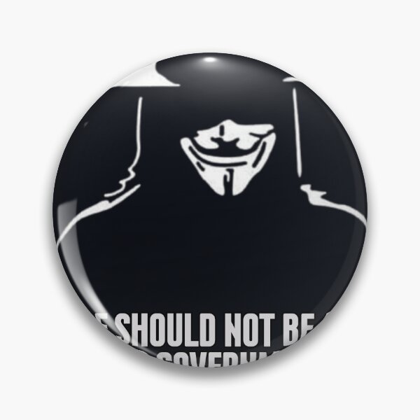 Item preview, "People should not be afraid of their government, the government should be afraid of their people" designed and sold by PatronesKawai.