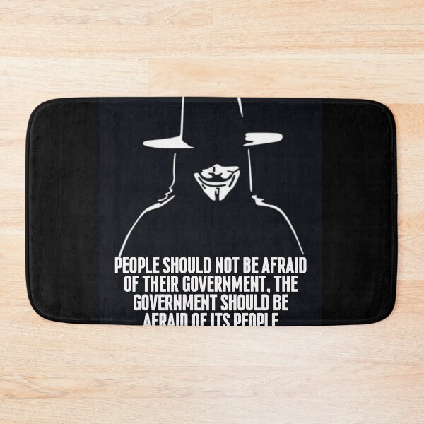 Item preview, "People should not be afraid of their government, the government should be afraid of their people" designed and sold by PatronesKawai.