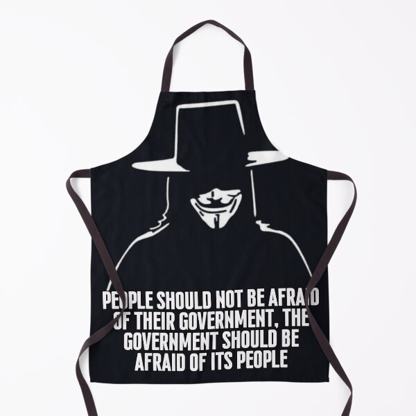 Item preview, "People should not be afraid of their government, the government should be afraid of their people" designed and sold by PatronesKawai.