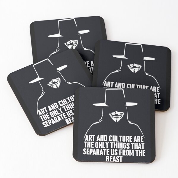 Item preview, "Art and Culture are the only things that separate us from the beast" designed and sold by PatronesKawai.