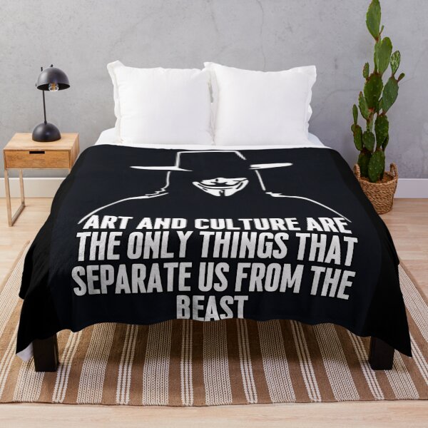 Item preview, "Art and Culture are the only things that separate us from the beast" designed and sold by PatronesKawai.