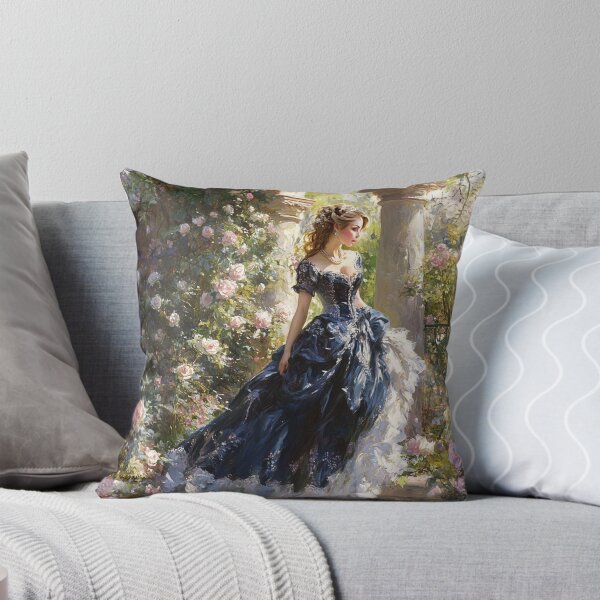 Item preview, THE ELEGANT LADY IN THE ROSE GARDEN designed and sold by CaraCarmen-shop.