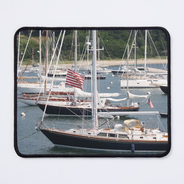 Item preview, Boats in the bay designed and sold by Purrs & Snuggles Designs.