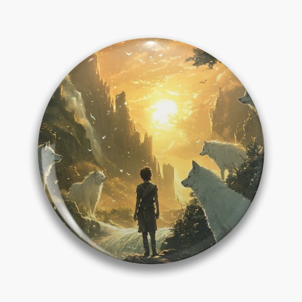 Item preview, THE CHILD AND THE WOLVES designed and sold by CaraCarmen-shop.