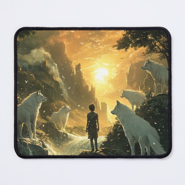 Item preview, THE CHILD AND THE WOLVES designed and sold by CaraCarmen-shop.