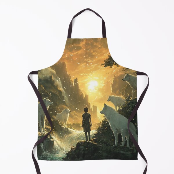 Item preview, THE CHILD AND THE WOLVES designed and sold by CaraCarmen-shop.