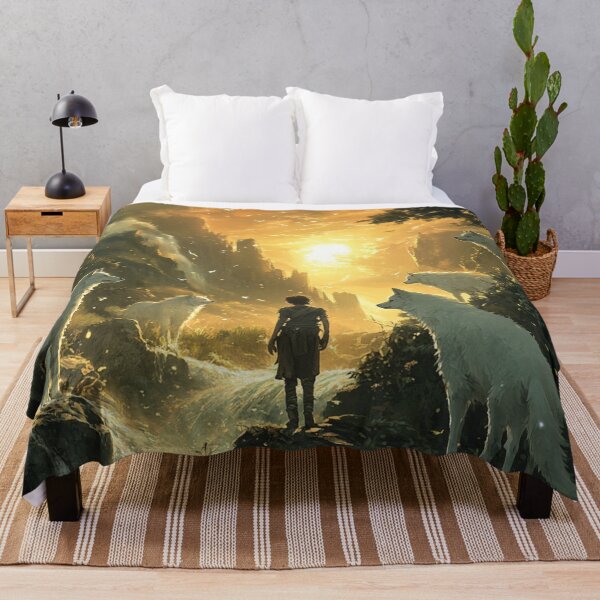 Item preview, THE CHILD AND THE WOLVES designed and sold by CaraCarmen-shop.
