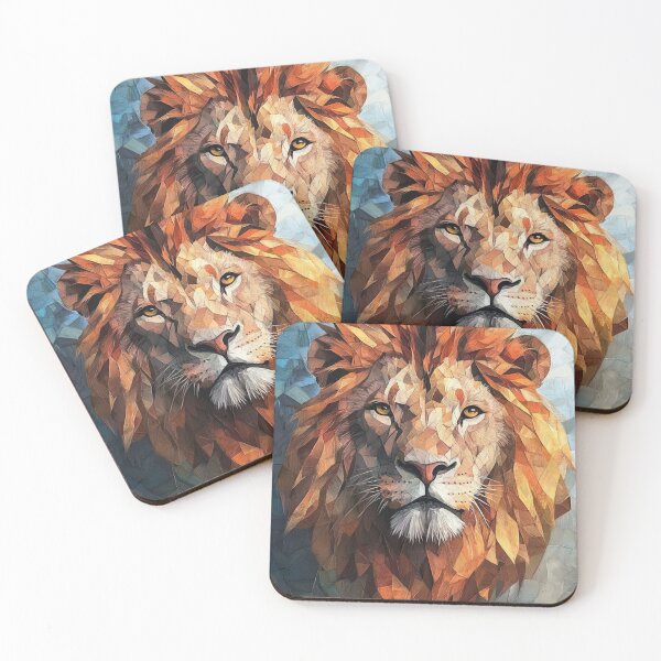 Item preview, Lion Diamond Abstract designed and sold by VelvetRoom.