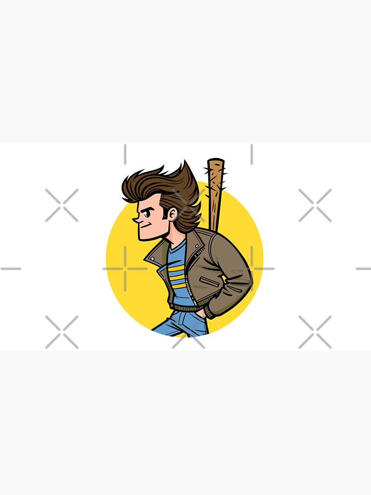Thumbnail 7 of 7, Cap, Stranger Things Steve designed and sold by timegraf.