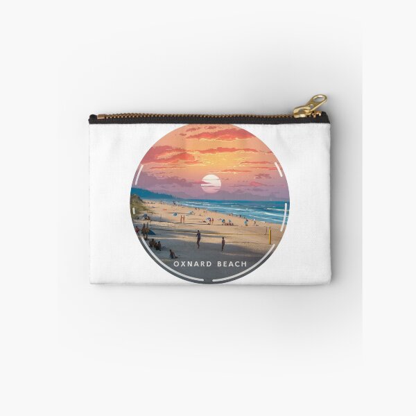 Item preview, Oxnard Beach Sunset - Vibrant Coastal Illustration designed and sold by CircinusStore.