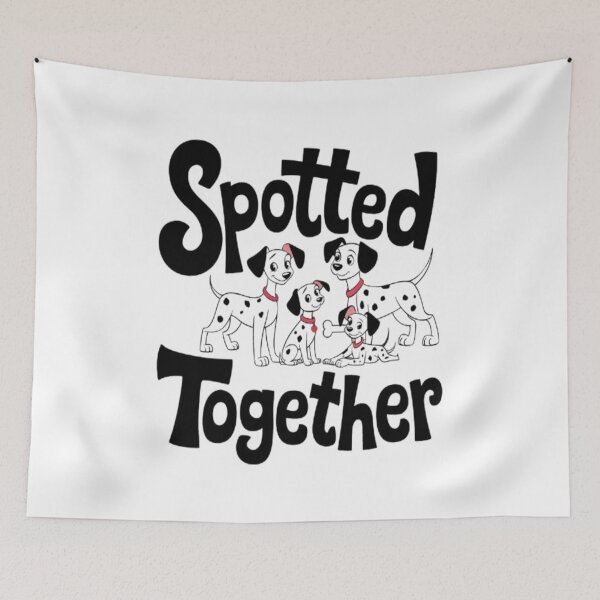Item preview, Spotted Together - Dalmatian Family Graphic Tee for Dog Lovers designed and sold by Petpixy.