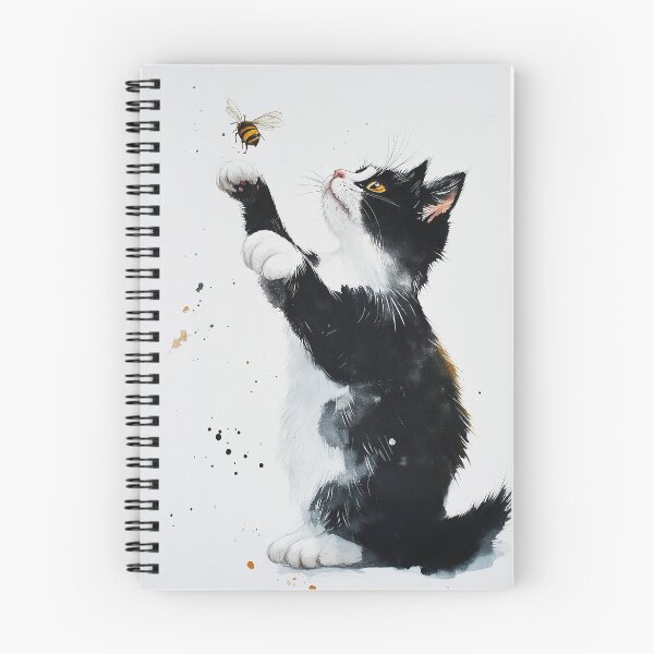 Item preview, Tuxedo Kitten and Bee designed and sold by laurashawart.