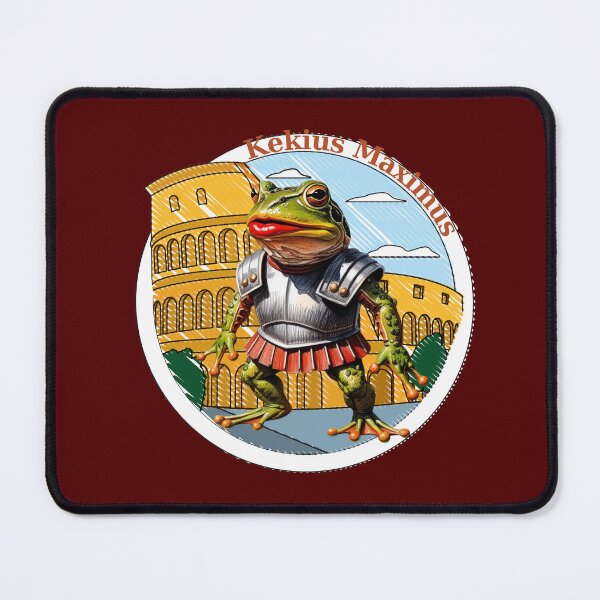 Item preview, Kekius Maximus: The Roman Frog Frog in Roman Armor Amphibian Gladiator Roman Frog Warrior designed and sold by TolgaSal.