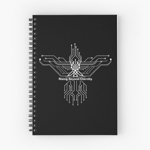 Aperçu de l'œuvre Circuit Art de Supernatural Phoenix 2 - « S'élever au-delà de l'éternité » créée et vendue par I-RDesign.