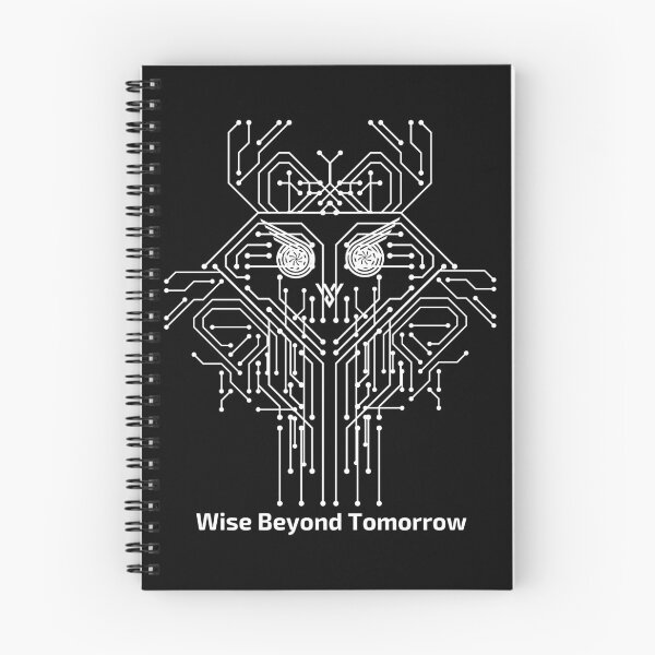Item preview, Futuristic Circuit Owl 3 - "Wise Beyond Tomorrow" designed and sold by I-RDesign.