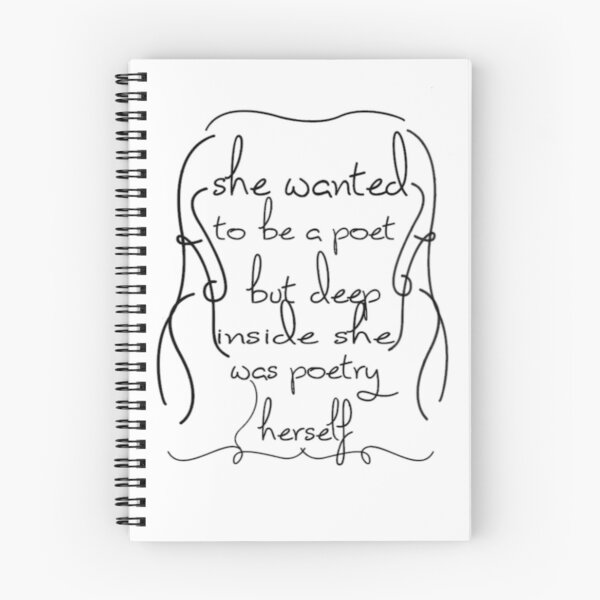 Item preview, she was a poem v1 designed and sold by FandomsShirtsPH Inc.
