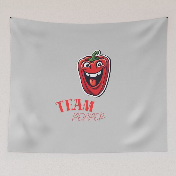 Artikelvorschau, Team Pepper – Red Pepper, lustig, Geschenke, entworfen und verkauft von Ewelina  Niemiec.