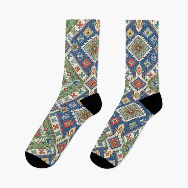 Item preview, Green and Blue Oriental Carpet print designed and sold by hellcom.