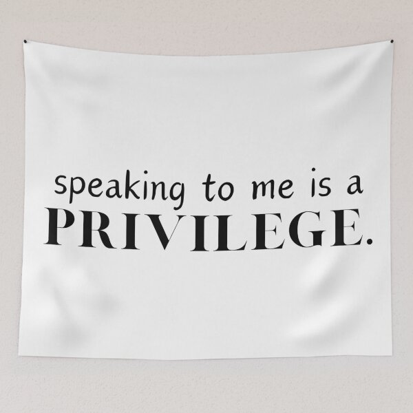 Item preview, Speaking to me is a privilege designed and sold by Agit.