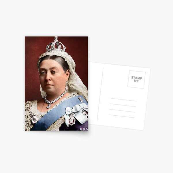 Item preview, Queen Victoria 1882 colorized designed and sold by KAI-Studio.