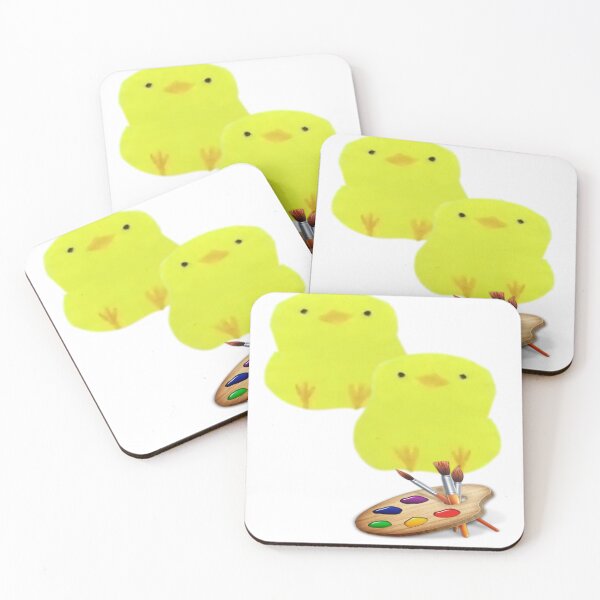 Item preview, Artiste  yellow ducks paint designed and sold by Redmoon9.